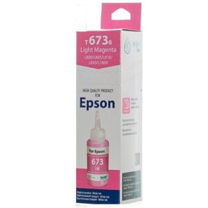 Чернила Epson T673 LightMagenta